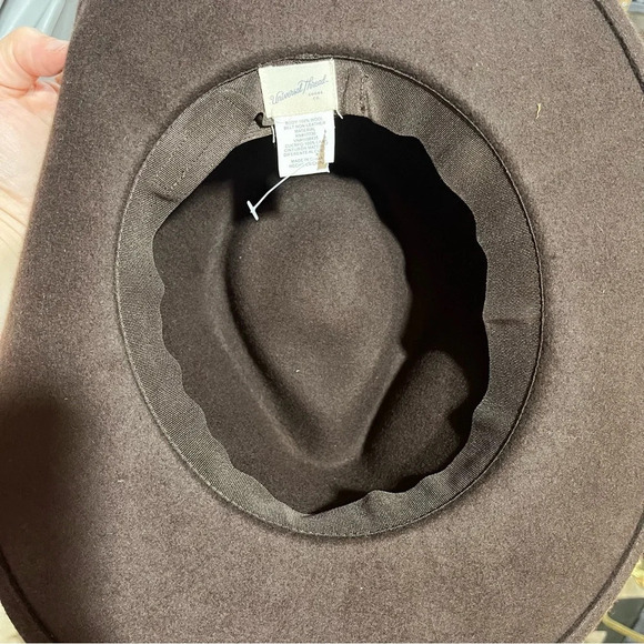 UNIVERSAL THREAD ~ Chocolate Brown 100% Wool Women’s Hat - Picture 4 of 5